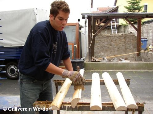 Renovierung Grillh&uuml;tte am 23.07.2005 - bild07, 496x372, 43 Kb